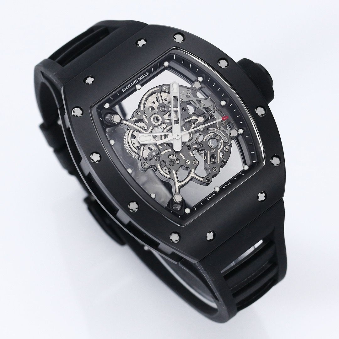 Ricard Mille Black Ceramic Watch For Bernardo R.
