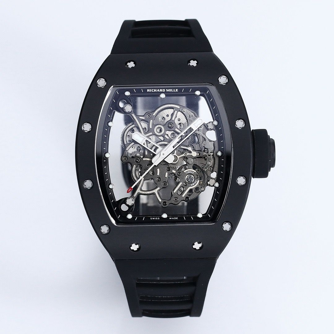 Ricard Mille Black Ceramic Watch For Bernardo R.