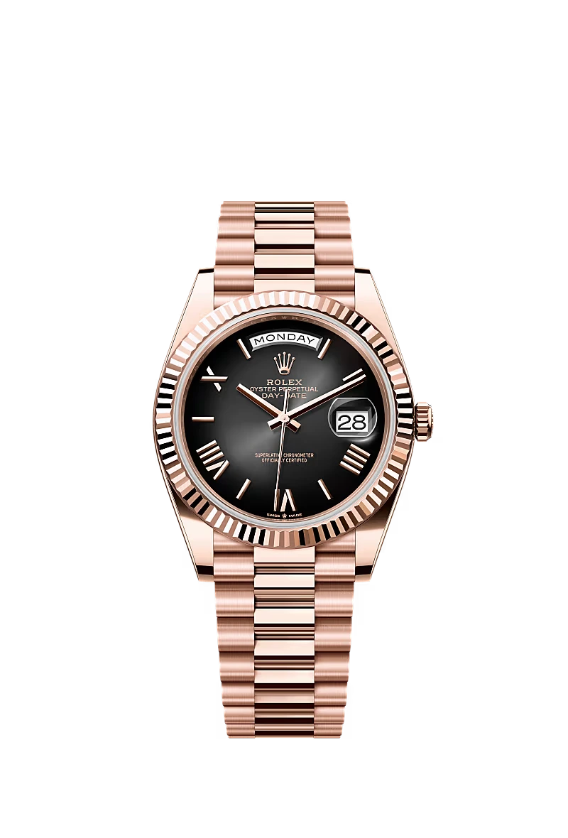 Rolex Day-Date Horloge Heren Bronz 40mm Replica Bruin