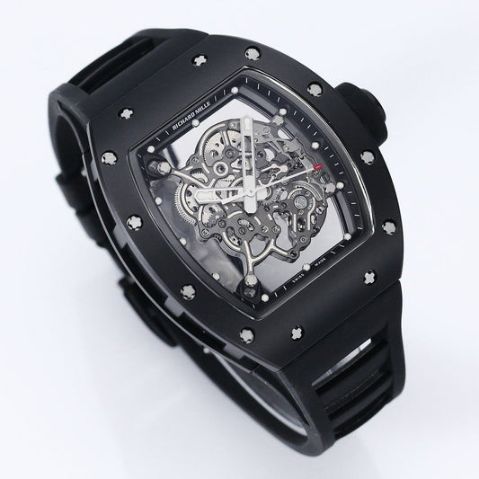 Ricard Mille Black Ceramic Watch For Bernardo R.